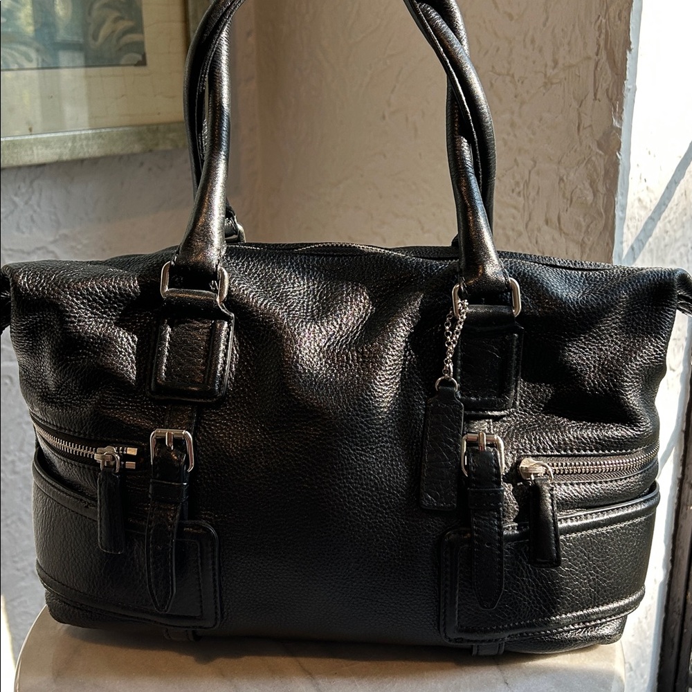 Cole Haan Black Leather Handbag